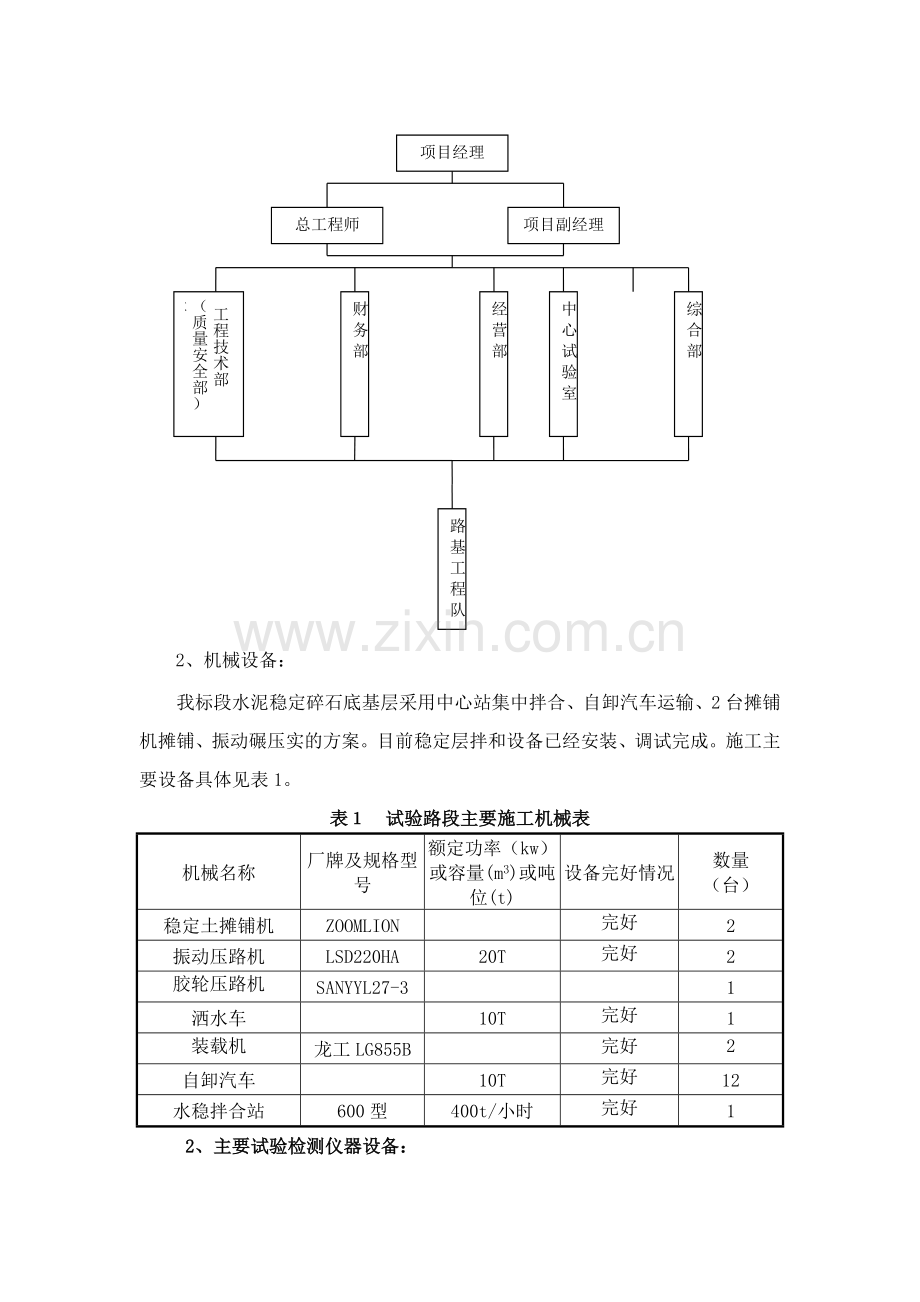 水泥稳定碎石底基层试验段施工方案-secret14361.doc_第2页