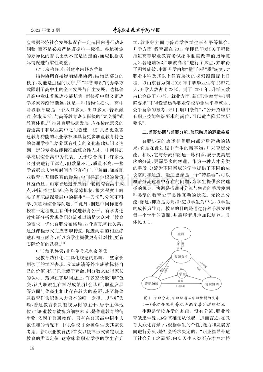 普职协调发展的理论内涵、逻辑关系与实践路径.pdf_第2页