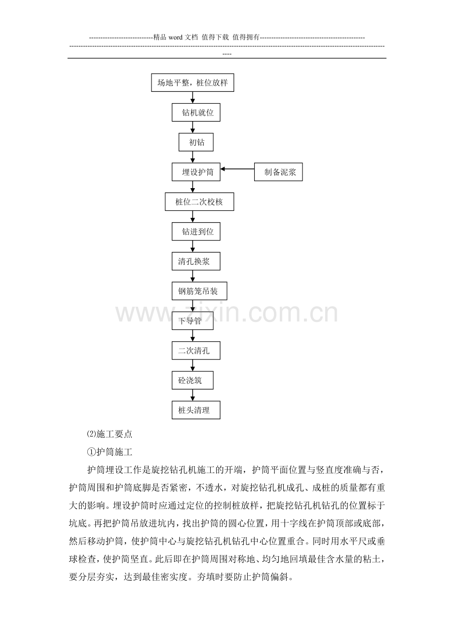 浅谈旋挖钻机钻孔灌注桩施工技术.doc_第3页