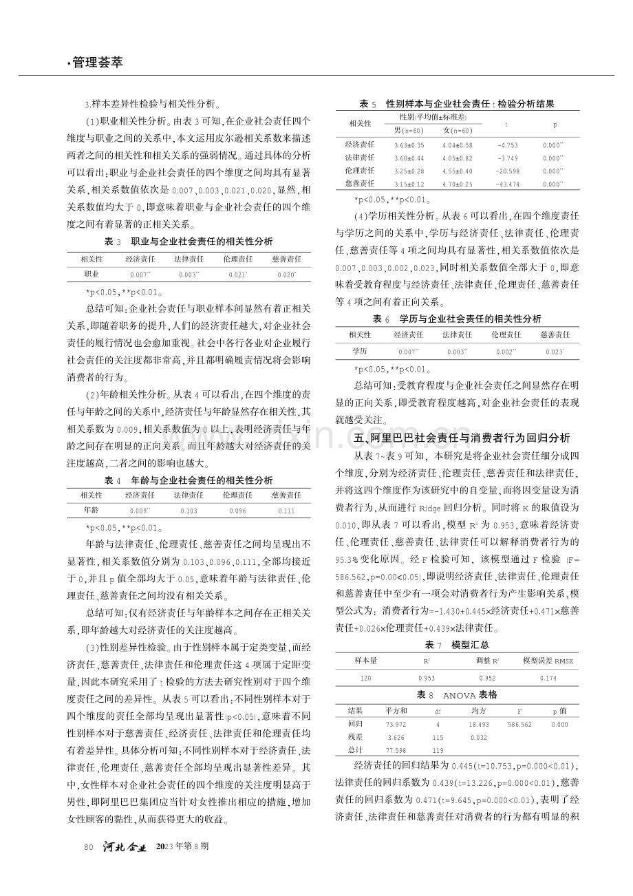 企业履行社会责任对消费者行为的影响——以阿里巴巴集团为例.pdf_第3页