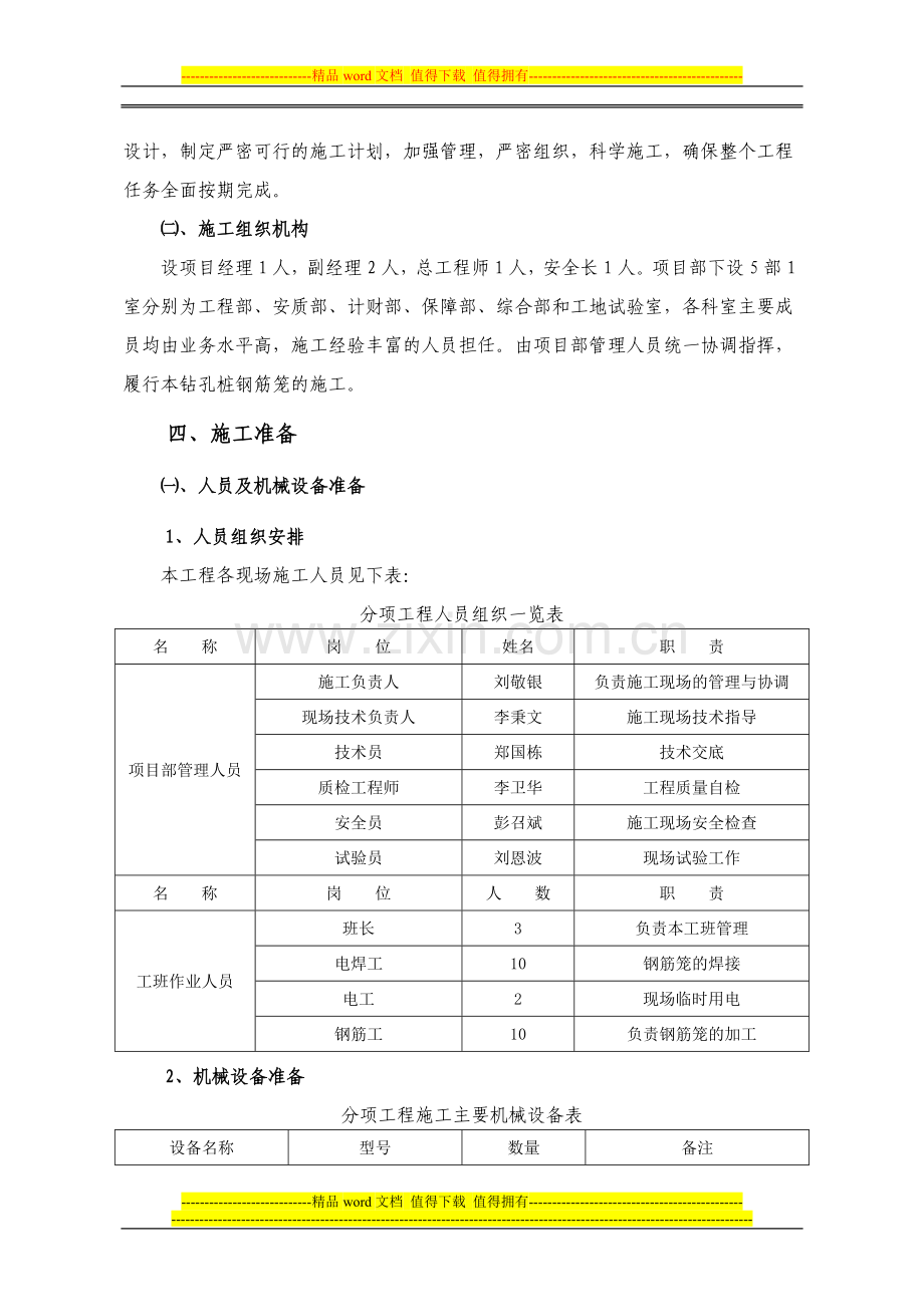 首件钢筋笼施工方案(终稿).doc_第2页