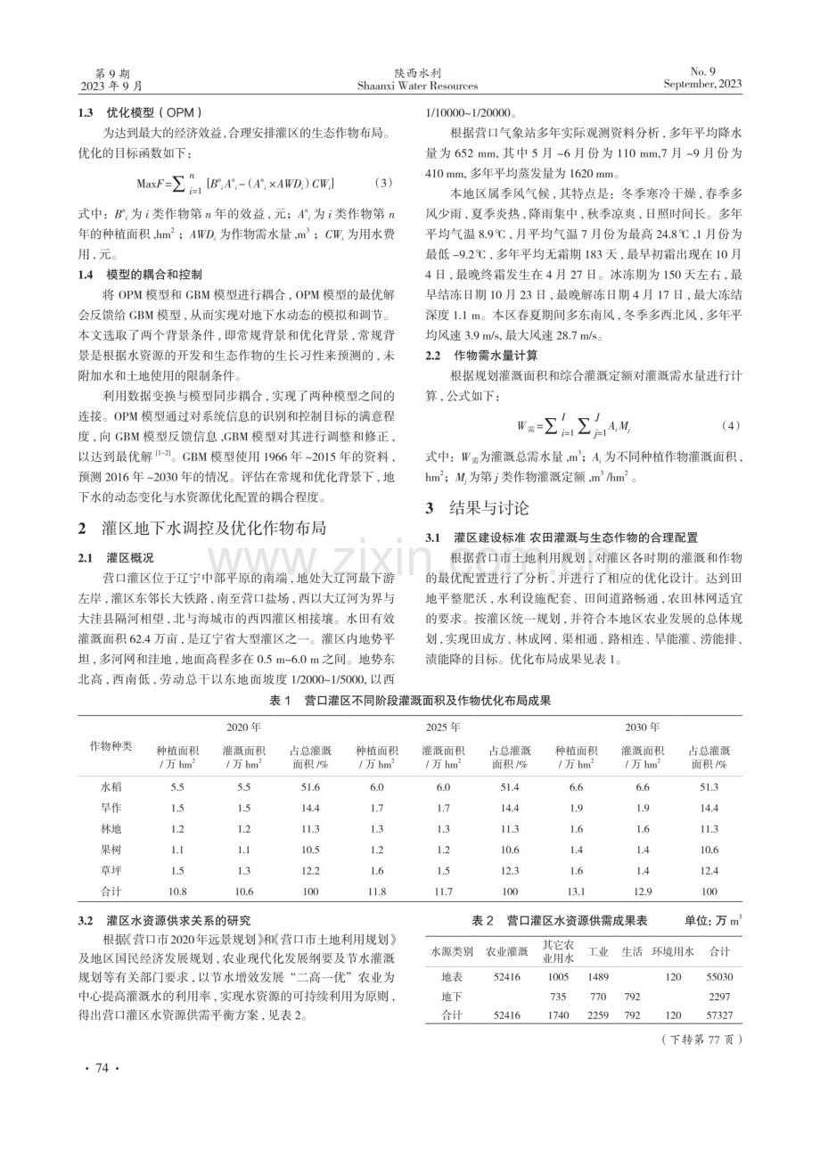 农田水利灌溉用水效率优化策略探究.pdf_第2页