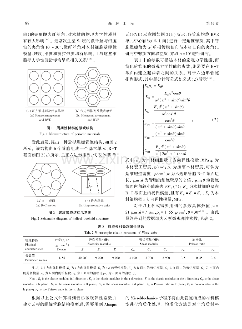 木材横向切断性能螺旋管胞模拟研究.pdf_第3页