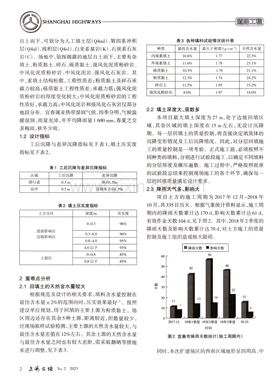 丘陵多雨地区机场高填方施工质量控制及应用.pdf_第2页