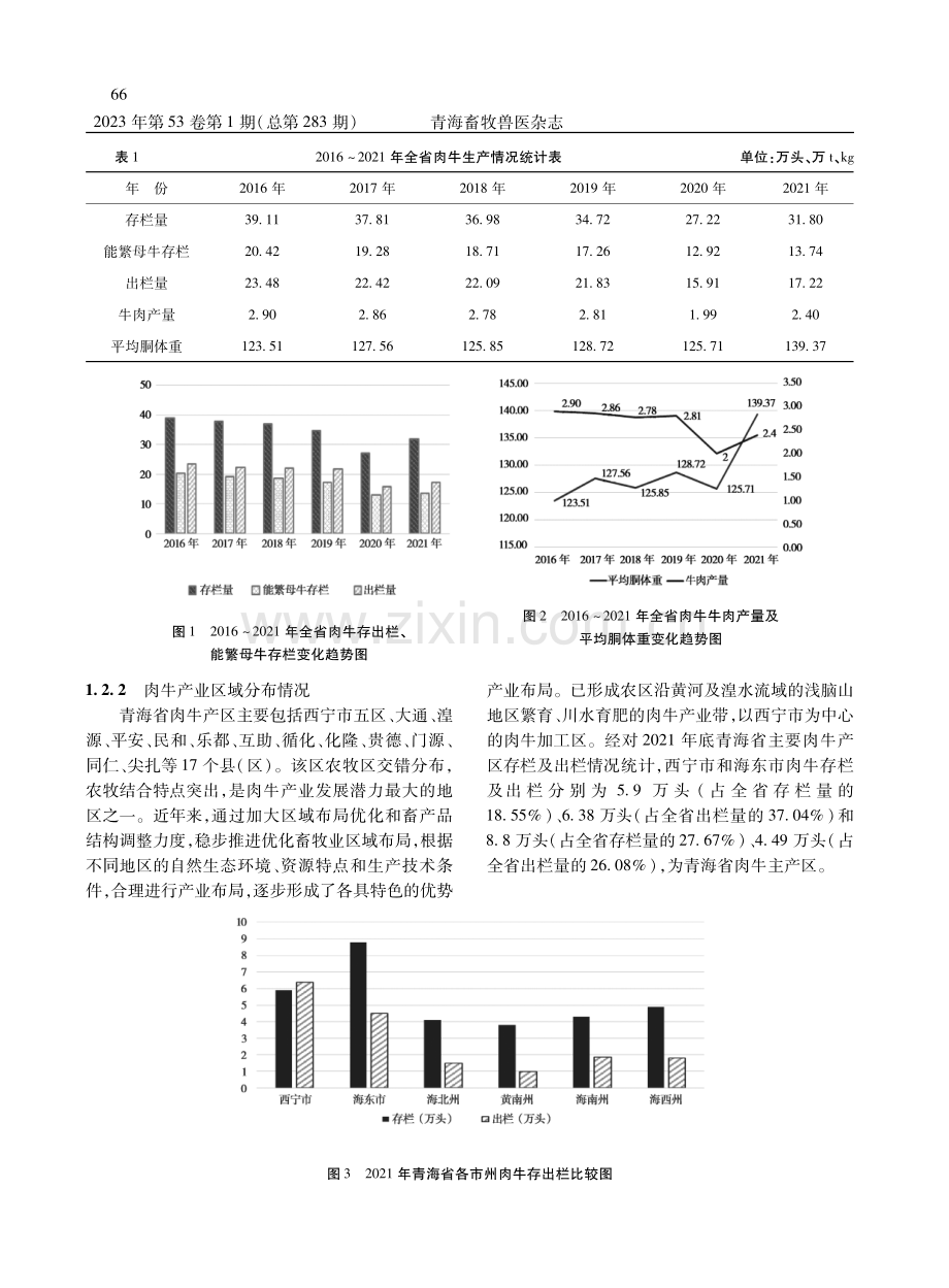 青海省肉牛产业发展现状、存在问题及对策.pdf_第2页