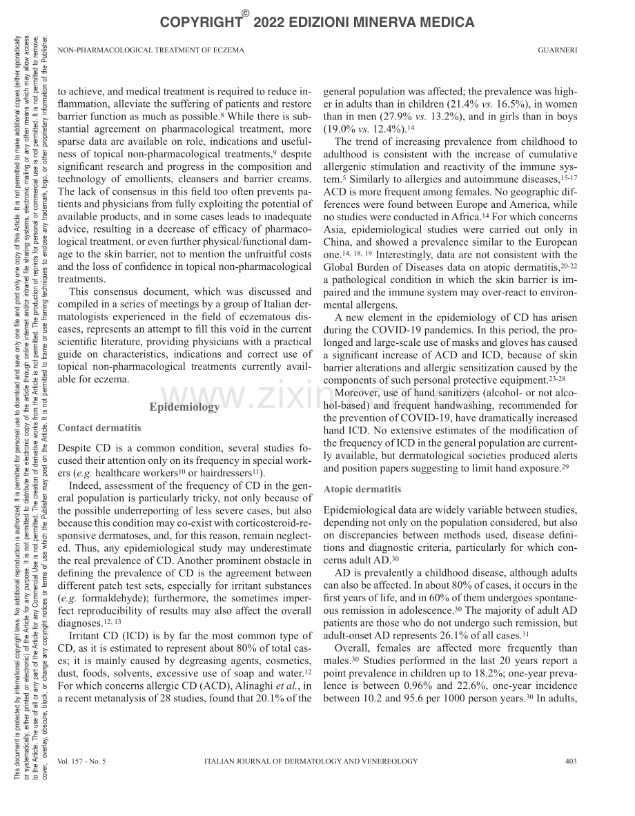 2022+意大利共识：湿疹的局部非药物治疗.pdf_第2页