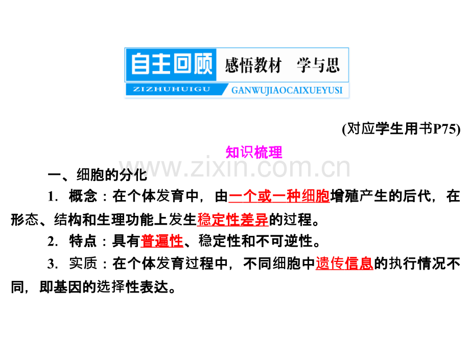 细胞的分化、衰老、调亡与癌变.ppt_第2页