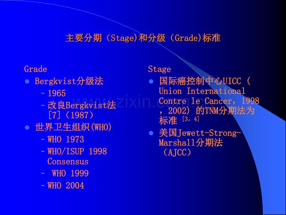 膀胱尿路上皮癌恶性程度分级和浸润程度分期的进展.ppt_第3页