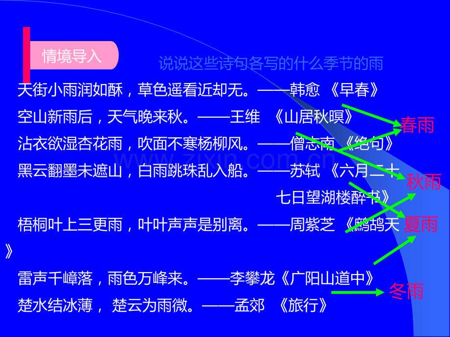 《雨的四季》ppt课件.ppt_第2页