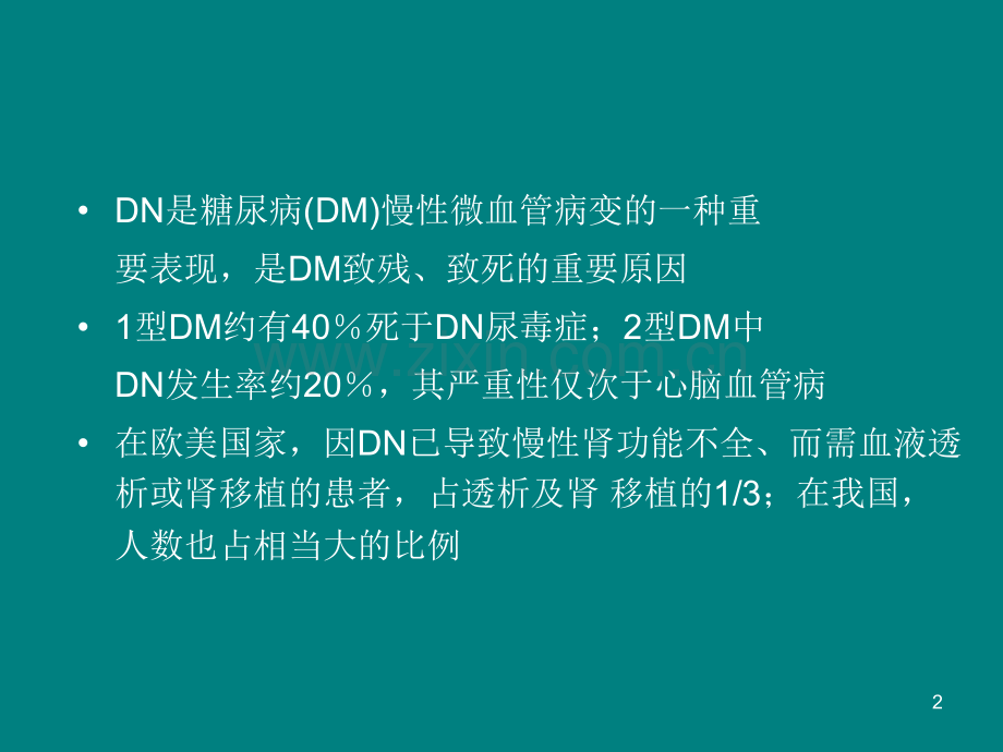 第三篇：DN-糖尿病肾病ppt课件.ppt_第2页