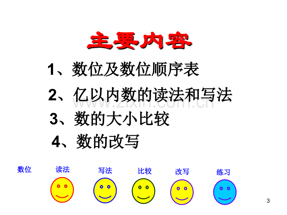 北师大新版四级数学上册《总复习》PPT课件.ppt_第3页