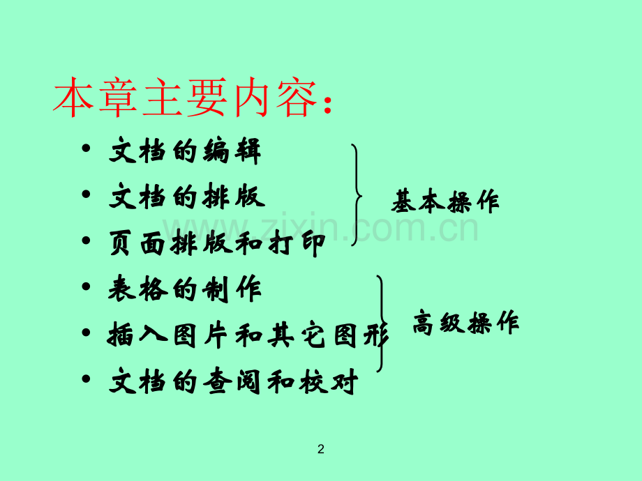 办公软件Word学习基本教材全篇.ppt_第2页