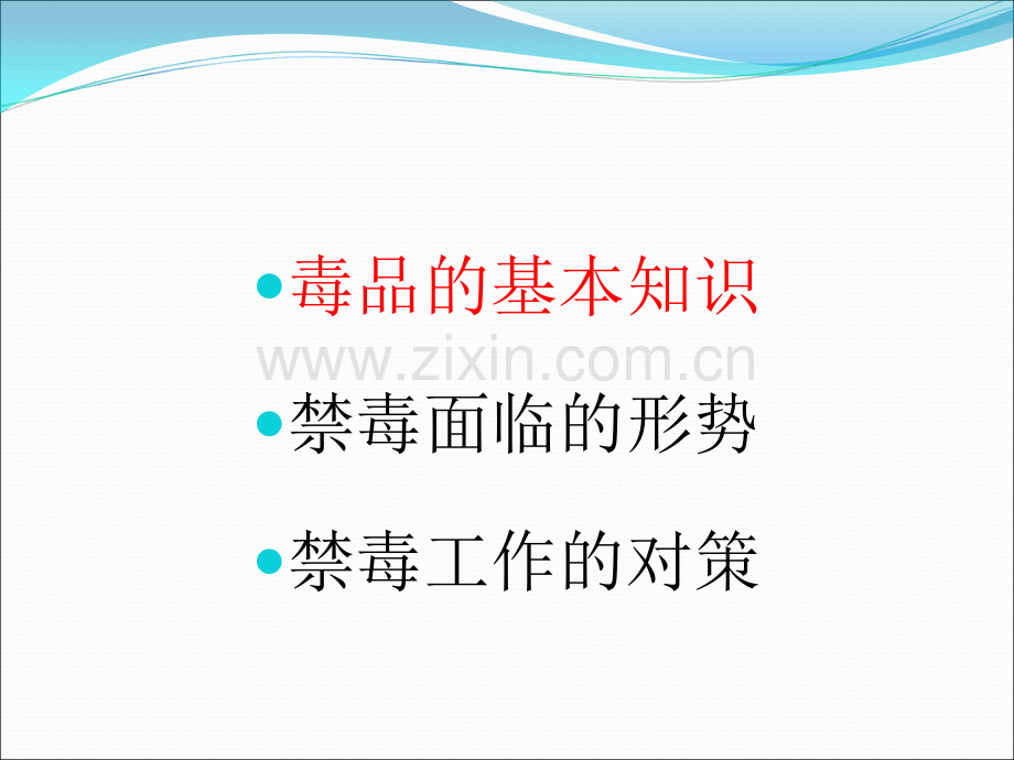 抵制毒品-参与禁毒：禁毒志愿者业务培训班授课提纲.ppt_第3页