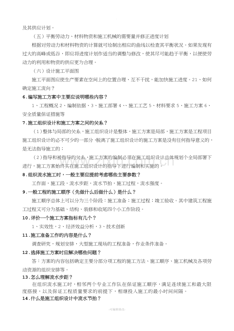 工程管理、工程造价答辩中常见问题.doc_第2页