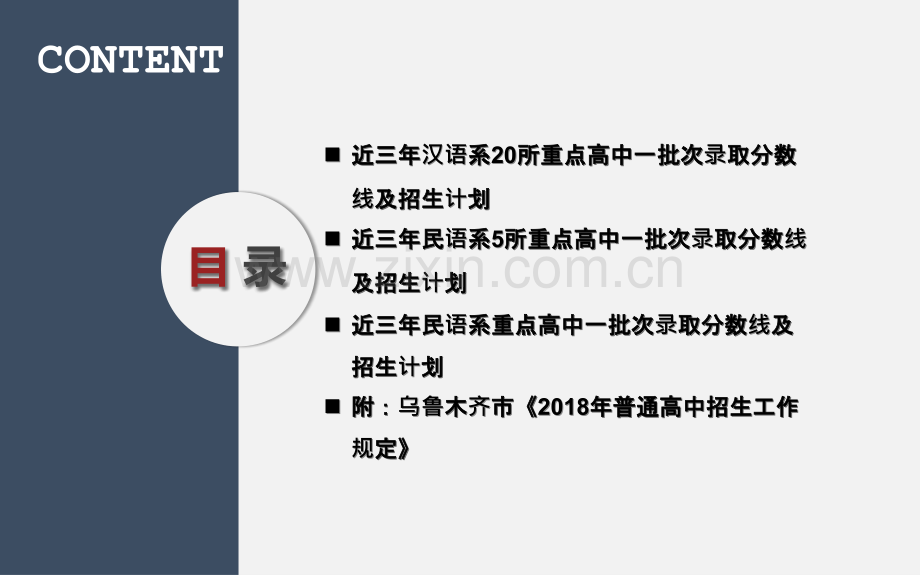 乌鲁木齐重点高中一批次录取分数线及招生计划PPT课件.pptx_第2页