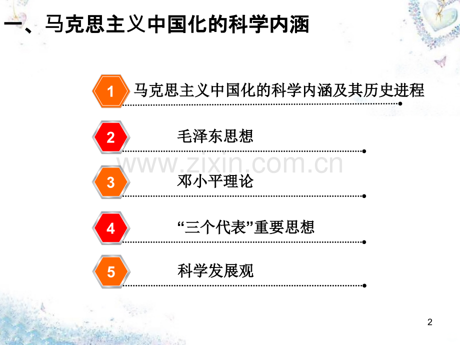 【人教版】政治必修四《马克思主义中国化的重大理论成果》PPT课件.pptx_第2页