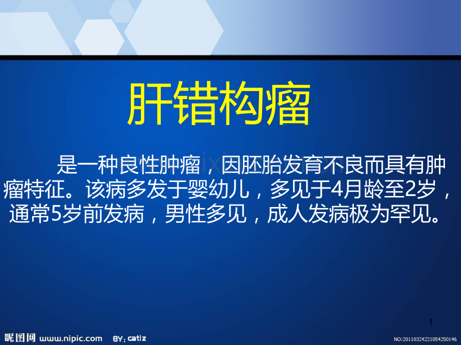 肝错构瘤PPT课件.ppt_第1页