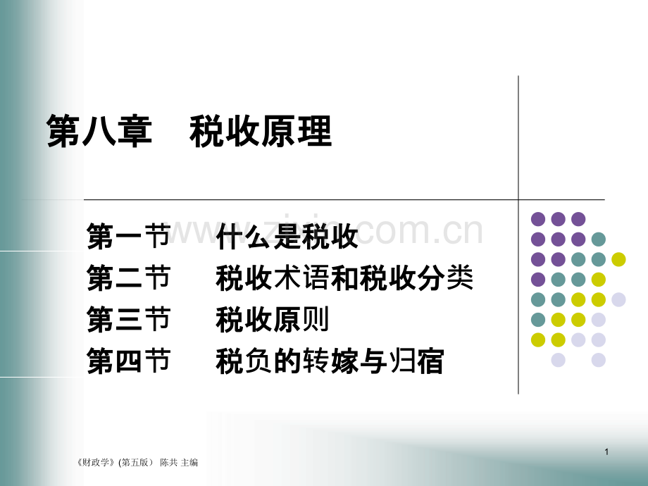 财政学第八章PPT课件.ppt_第1页