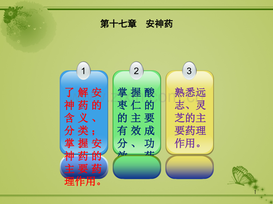 中药药理学-第十七章-安神药.pptx_第1页