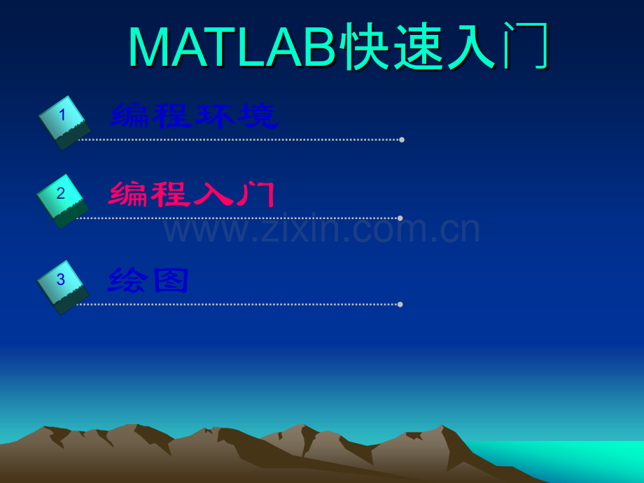 MATLAB快速入门.ppt_第1页