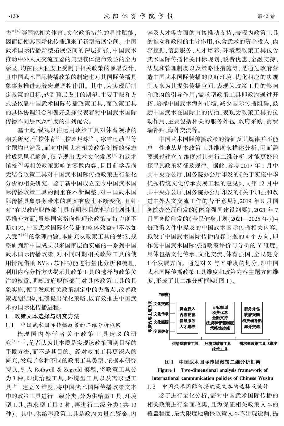 政策工具视域下中国武术国际传播政策文本量化分析.pdf_第2页