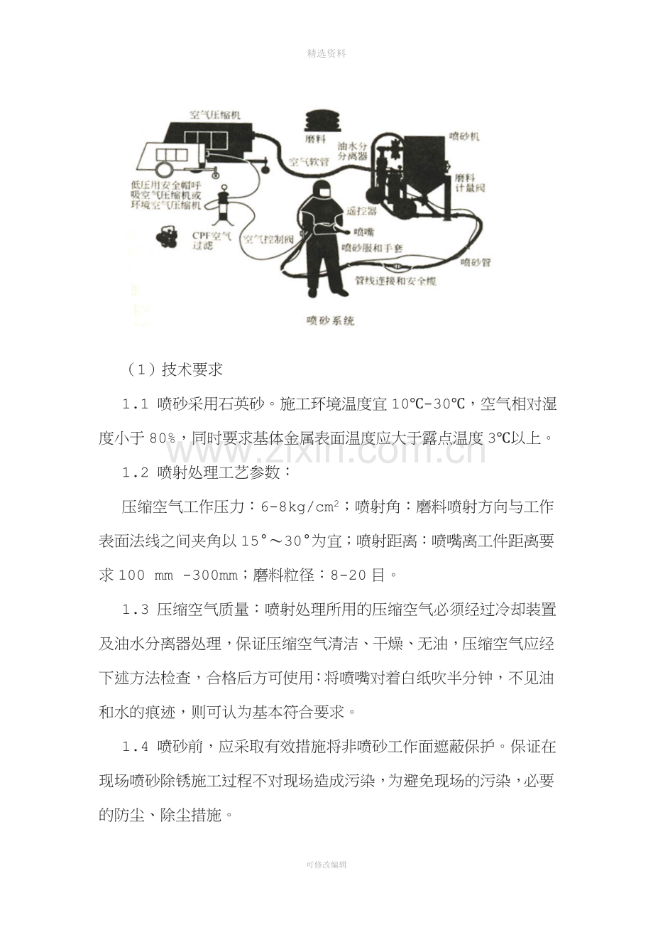 罐顶喷砂施工方案.doc_第3页