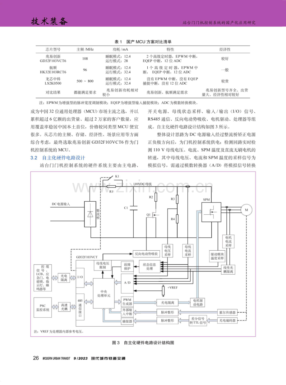 站台门门机控制系统的国产化应用研究.pdf_第3页