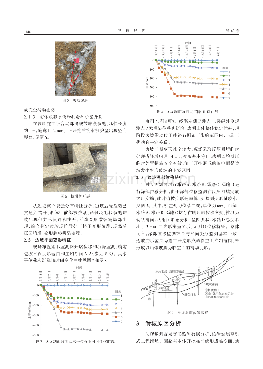 张吉怀高速铁路深路堑边坡失稳机理及治理措施.pdf_第3页