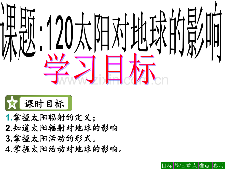 120太阳对地球的影响PPT课件.ppt_第1页