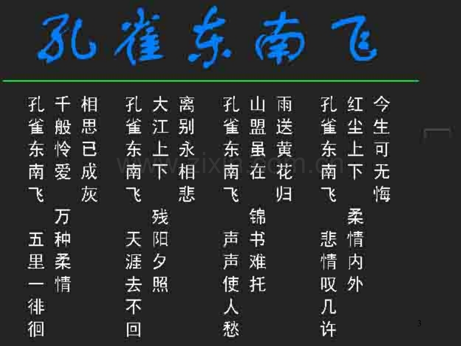 《孔雀东南飞》PPT课件.ppt_第3页