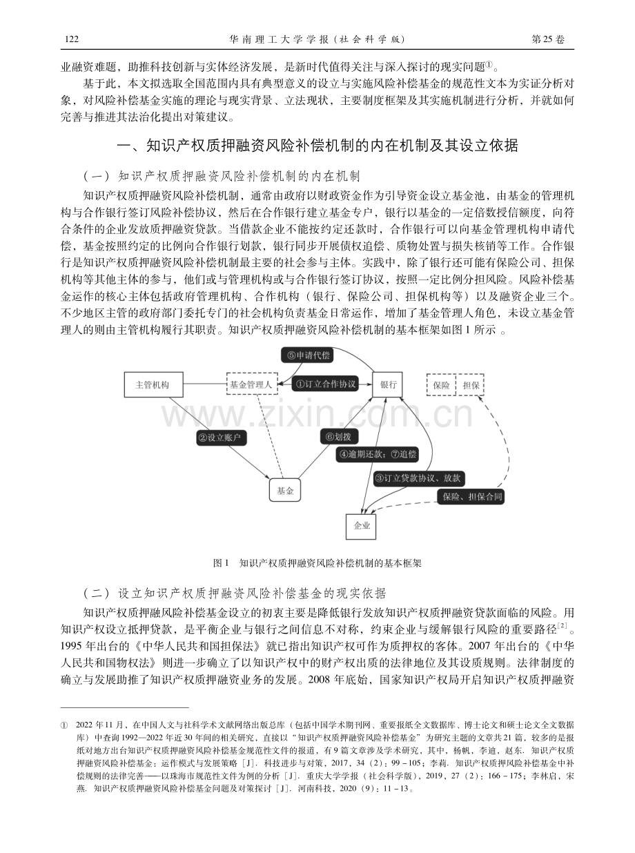 知识产权质押融资风险补偿机制——基于规范性文件的实证分析.pdf_第2页