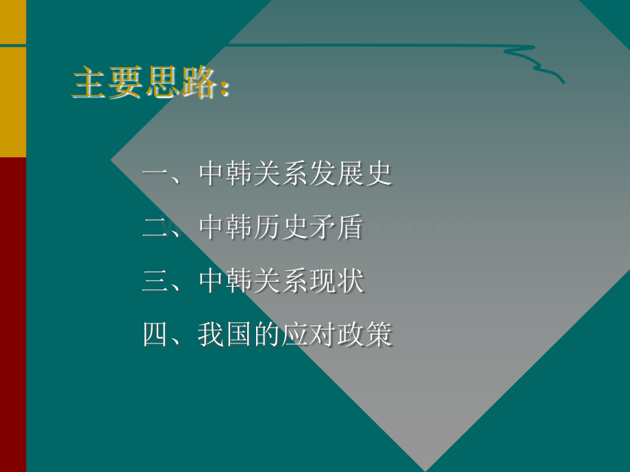 中韩关系浅析.ppt_第2页