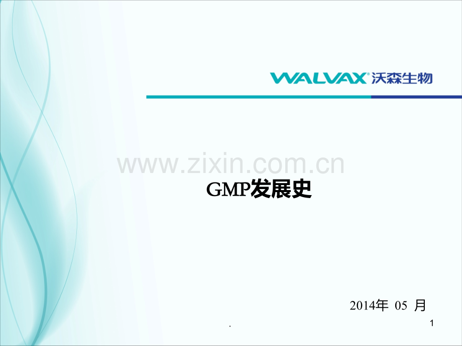 GMP发展史PPT课件.ppt_第1页