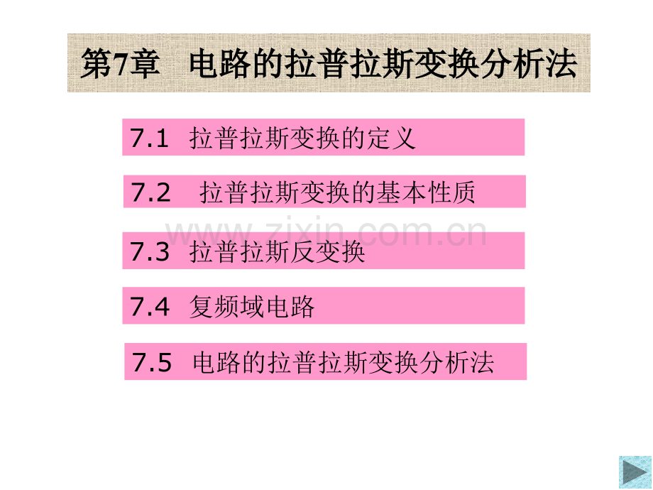 电路的拉普拉斯变换分析法.ppt_第1页