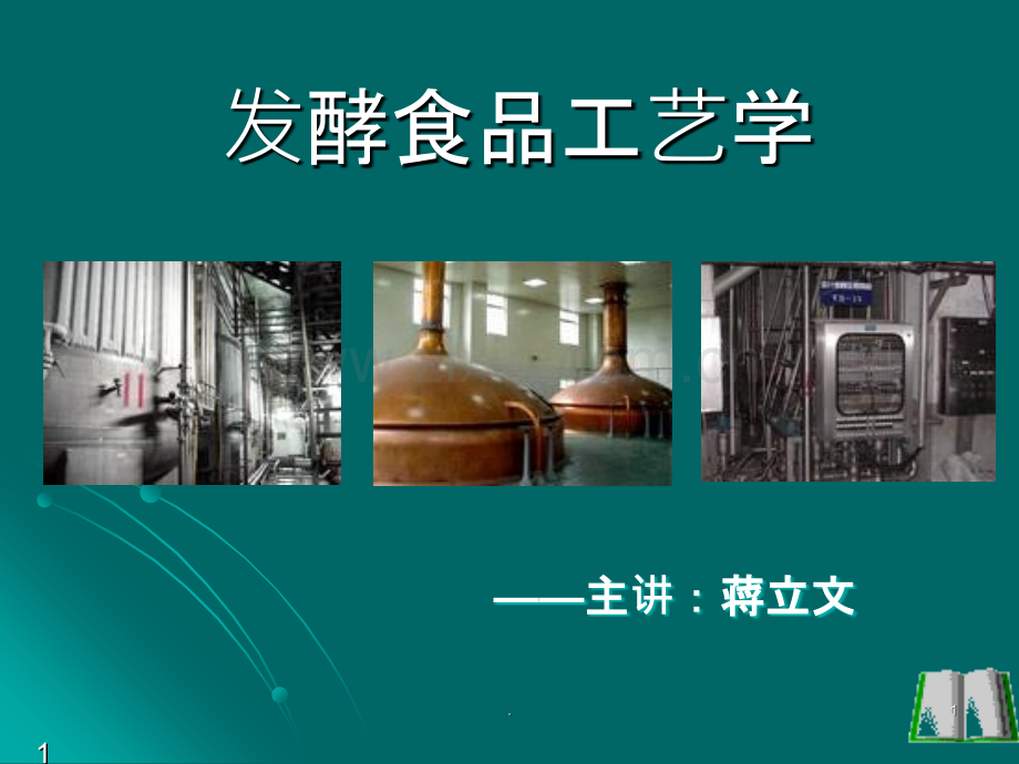 发酵食品工艺学绪论ppt课件.ppt_第1页