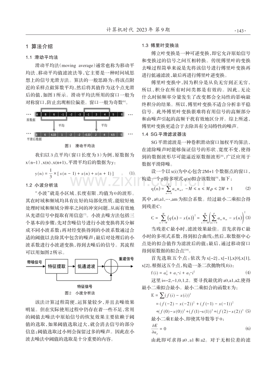 中红外光谱信号去噪方法研究.pdf_第2页