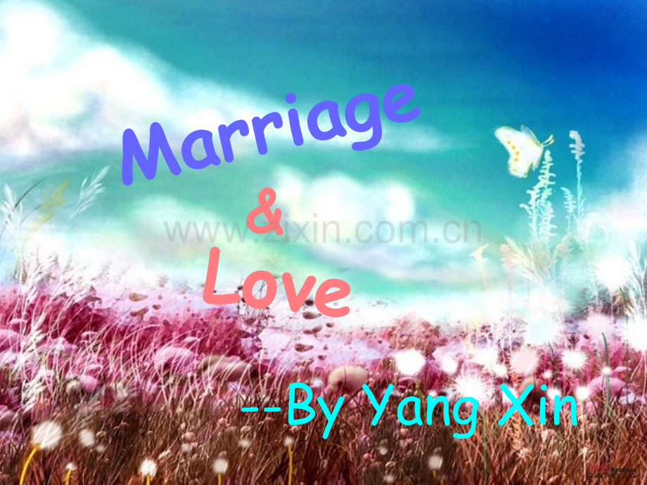 love-and-marriage(爱情与婚姻).ppt_第1页