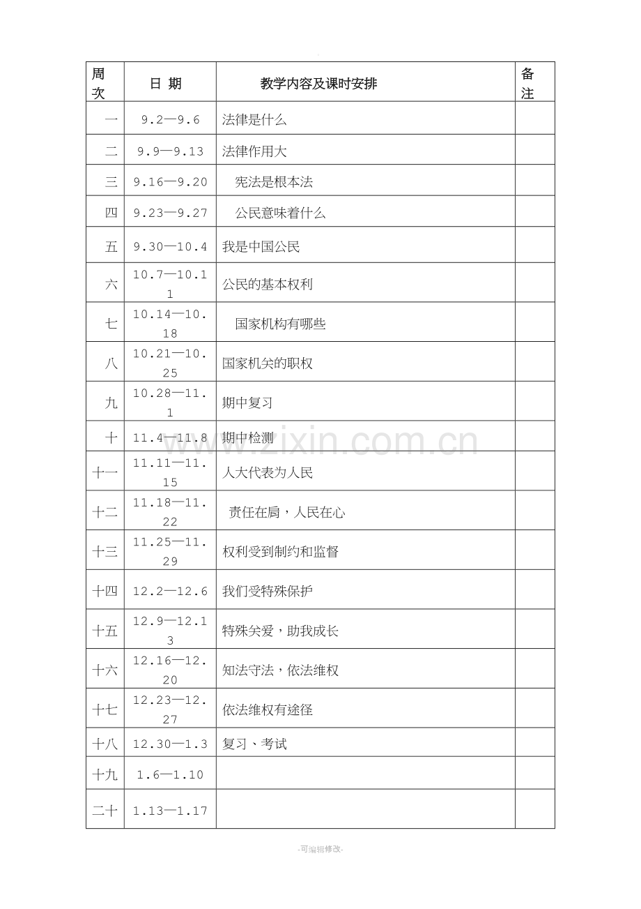 部编版六上《道德与法治》教案(全册).doc_第2页