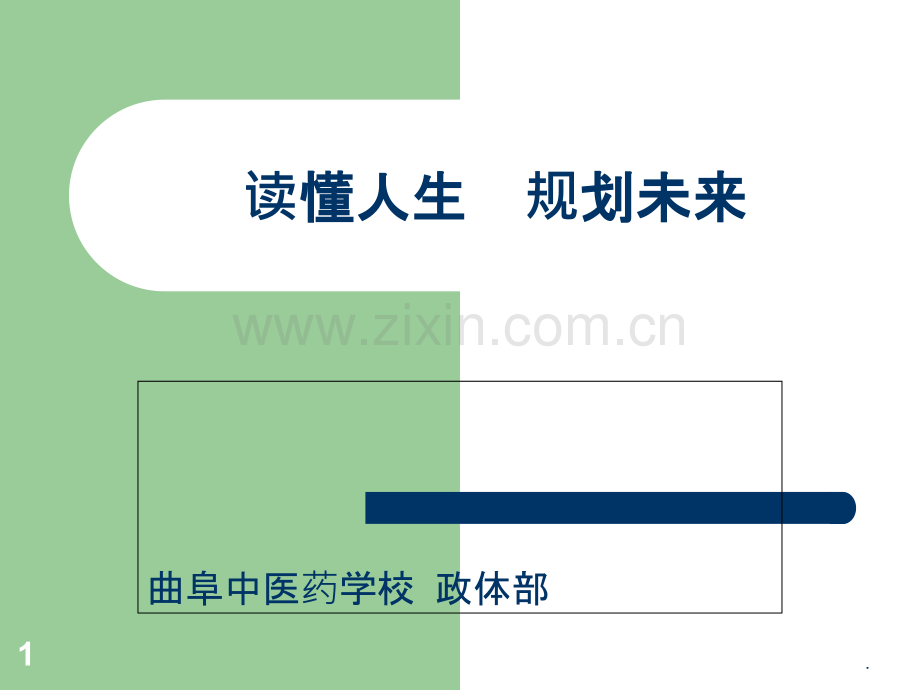 职业生涯规划序言PPT课件.ppt_第1页