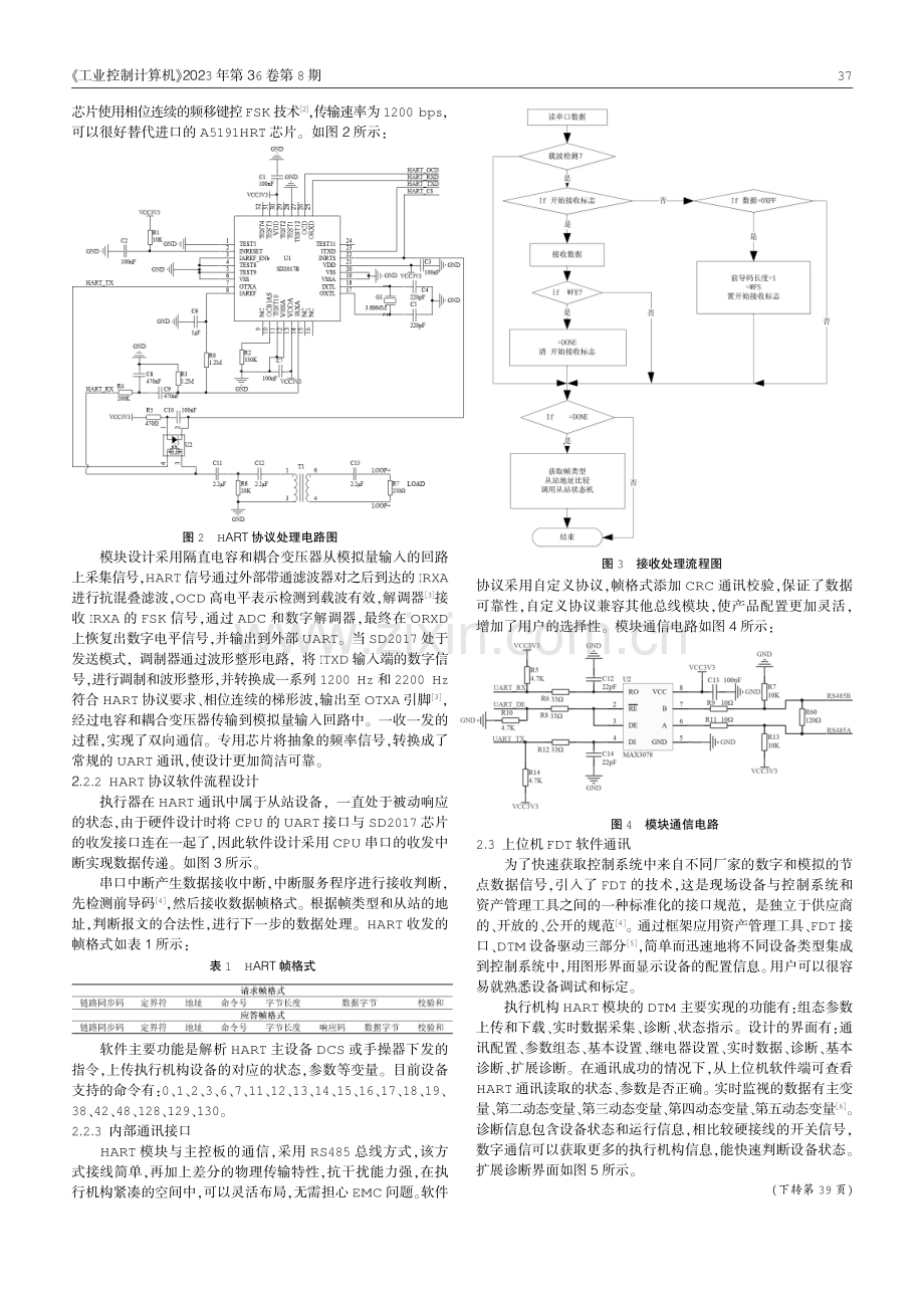 智能电动执行机构中HART总线模块设计与实现.pdf_第2页