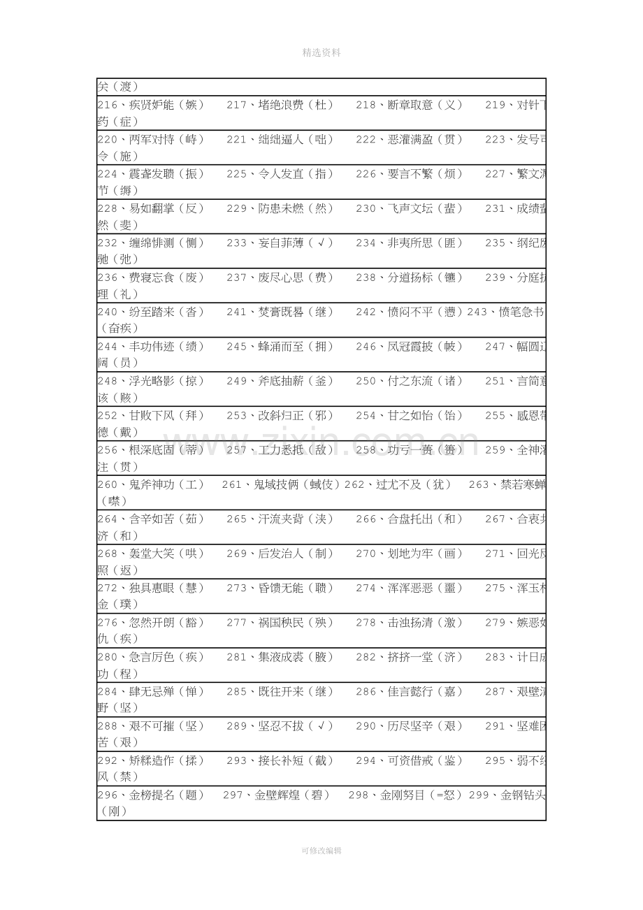 高考语文常见错别字大全.doc_第3页