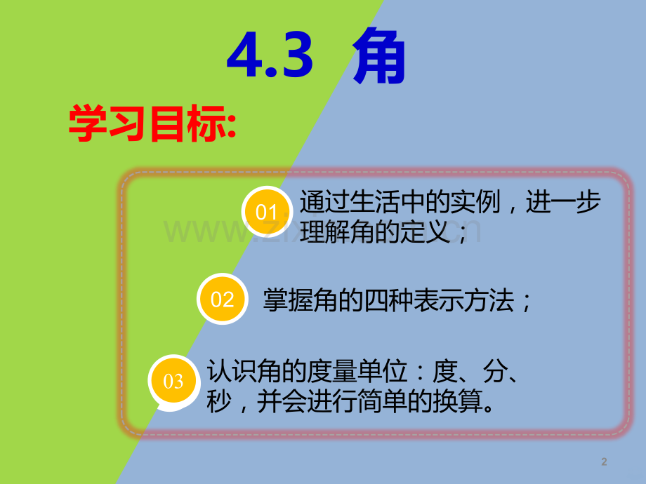 北师大版七年级数学上册《角》教学PPT课件.ppt_第2页