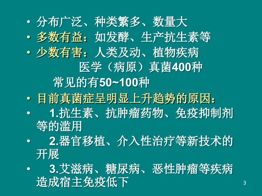 真菌感染的条件和表现-.ppt_第3页