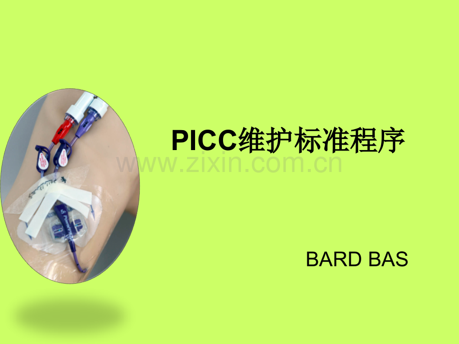 PICC标准维护流程.ppt_第1页