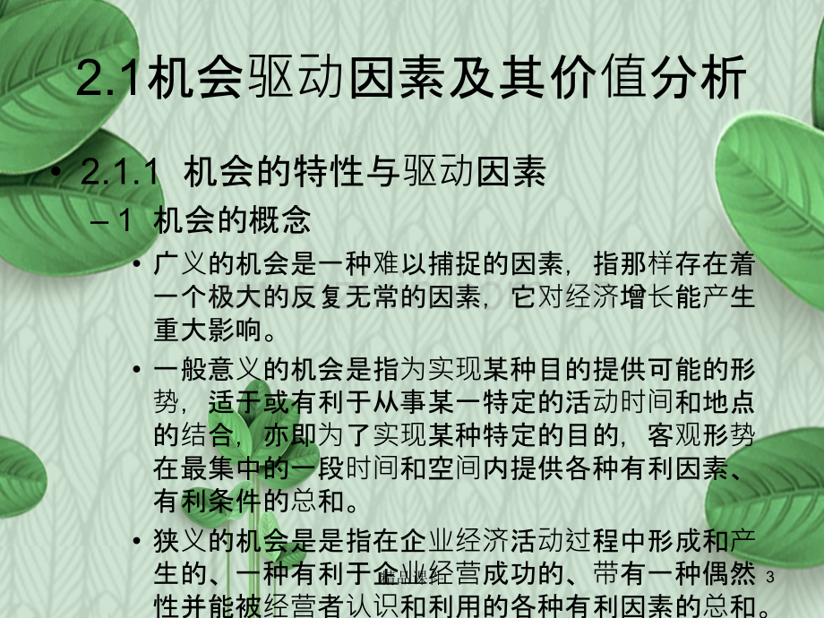 项目投资与融资分析项目投资机会分析PPT课件.pptx_第3页