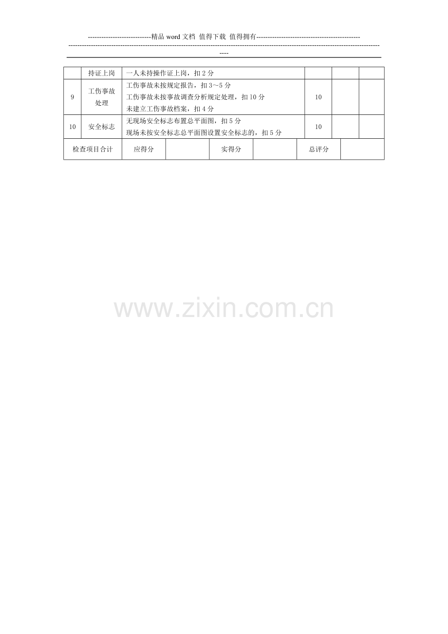 《公路工程施工安全检查表》.doc_第3页