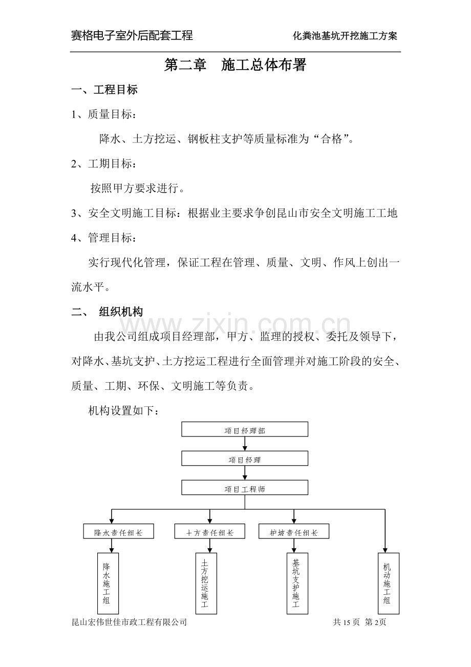 基坑开挖、支护、排水施工方案.doc_第2页