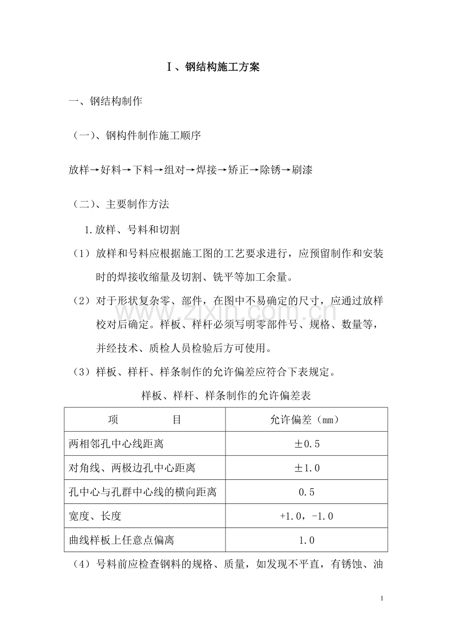 西北铅锌冶炼厂锌冶炼资源综合利用项目电解土建工程安装部分施工方案.doc_第1页