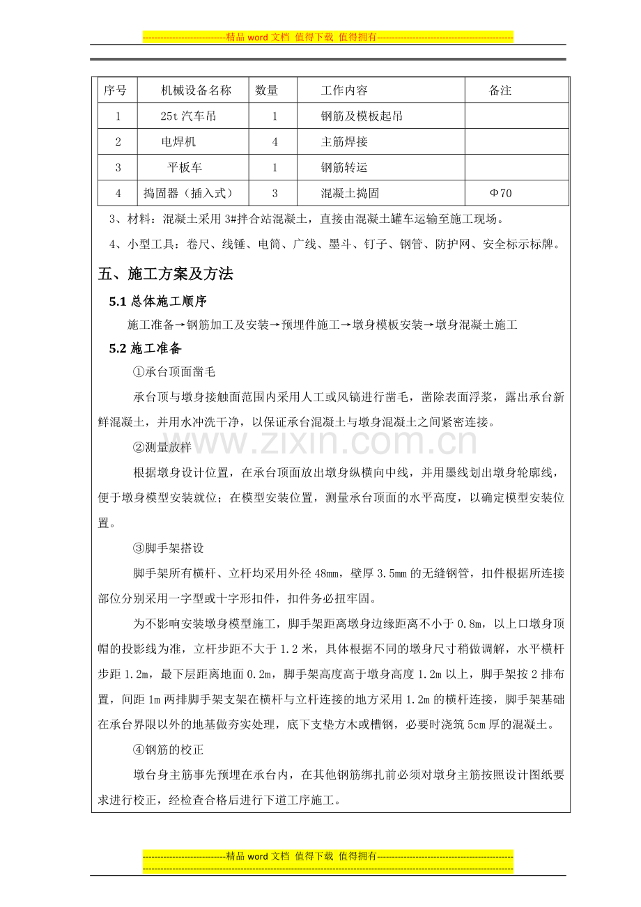 墩柱施工技术交底.doc_第3页