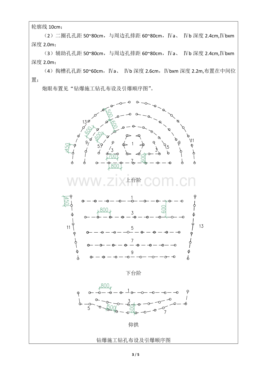 Ⅳ级围岩开挖技术交底.doc_第3页